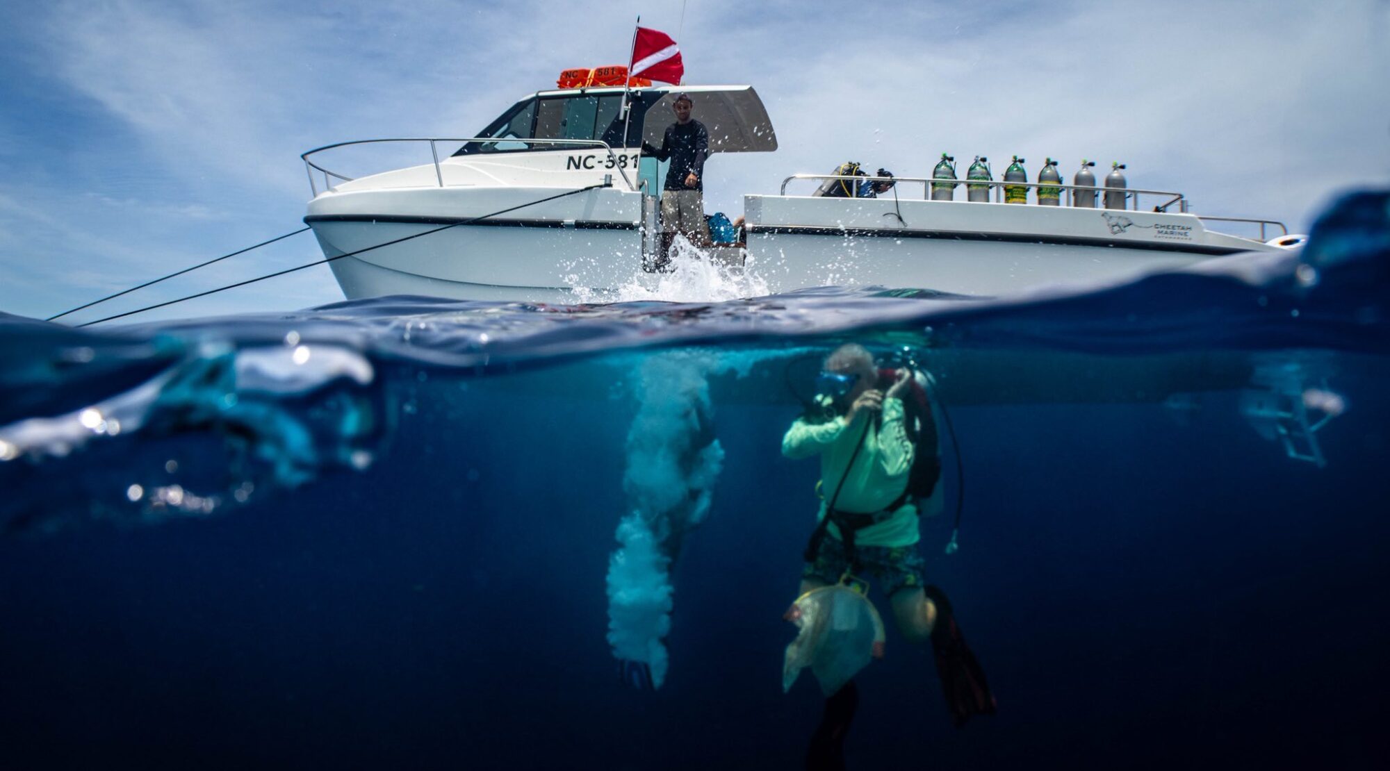 Boat Guided Dive to Watamula,  Mushroom Forest & Blue Room (2 tanks)