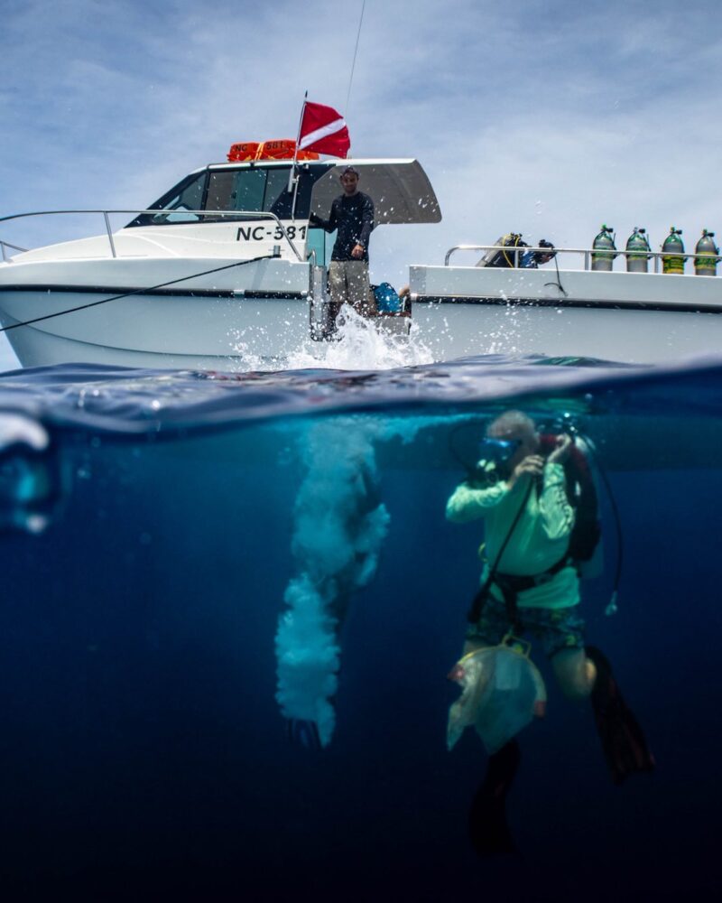 Dive boat with Scubaçao in Curaçao